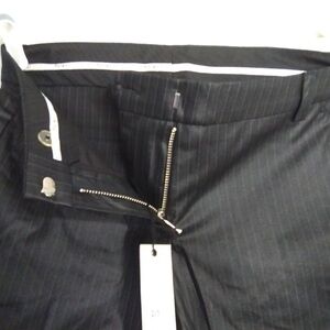 New Poleci Black pinstripe Capri  slacks.Tags on.